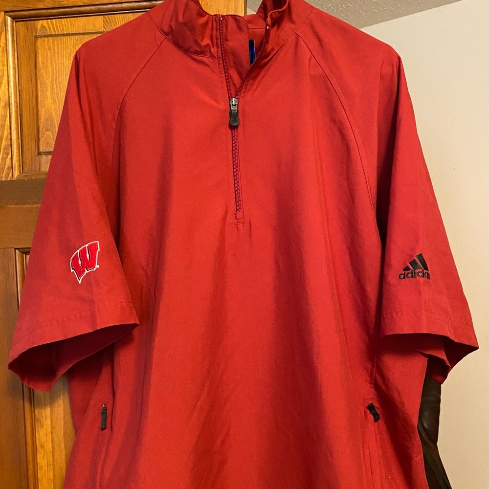 Wisconsin Badgers Adidas Golf Jacket